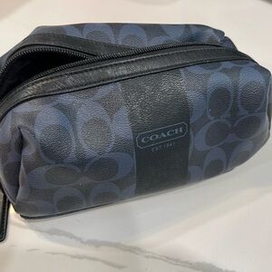Coach leather Dopp Kit Toiletry Bag